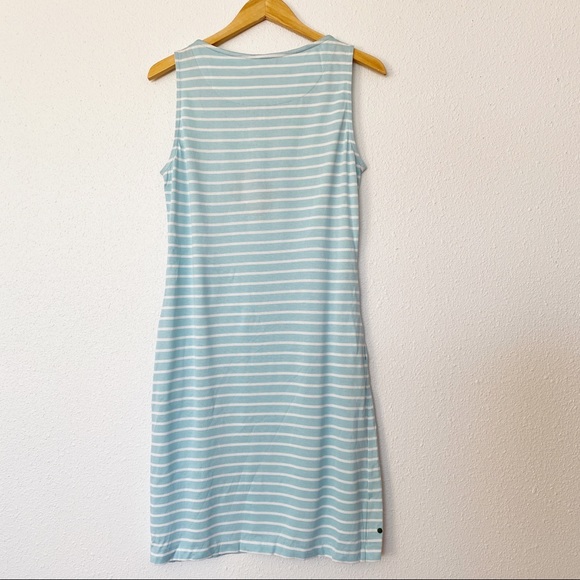 Barbour NWT Dalmore Dress Aqua Size 8 Pocket Tank - Picture 6 of 7